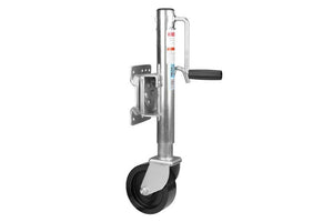 6 Inch Jockey Wheel Swing Up 1200LB Swivel Bracket for Trailer Caravan