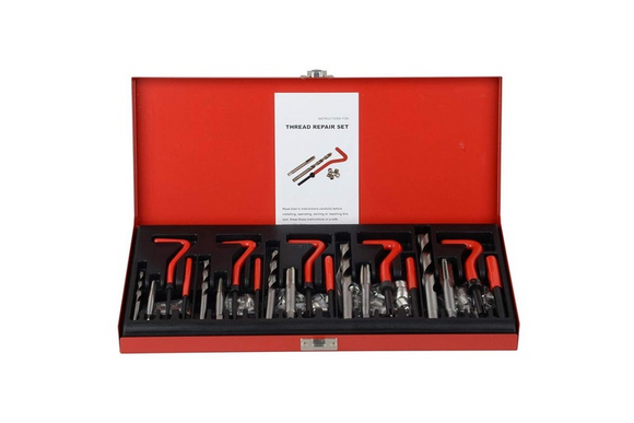 131pcs Metric Helicoil Thread Repair Kit with Drill Tools