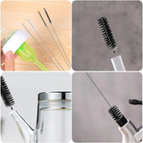 10Pcs/Set Nylon Straw Brush Cleaner Bottle Tube Pipe Small Long Cleaning