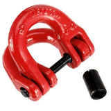 2X (8mm Hammerlock+ 10mm Eye Sling Hook) Caravan Trailer Chain connecting Extend