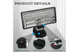 5 inch LED Work Light Spotlight with 2 Li-on Batteries