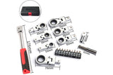 20Pcs Flex Head Ratchet Wrench Set Multi Tool Kit 8mm-19mm Torx