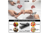 Portable Mini Heat Sealing Machine USB Rechargeable Food Sealer Plastic Bag