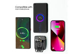 10000mAh 4 USB Backup External Battery Power Bank Fast Charger For Cell Phone