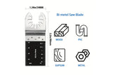 50pcs Metal Wood Oscillating Multitool Quick Release Saw Blades