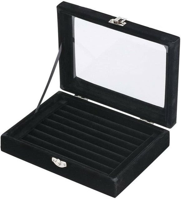 1pc Jewelry Storage Case Tray Holder Display Earring Ring Ornaments Organize