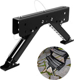 RV Step Stabilizer Kit - Trailer & RV Jack Folding Stabilizer with Adjustable Height/Angle, Non-Slip Pads