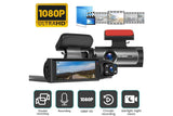 Dual Lens Car DVR Dash Cam Driving Recorder G-sensor HD Front And Inside Camera (WIFI Car Recorder