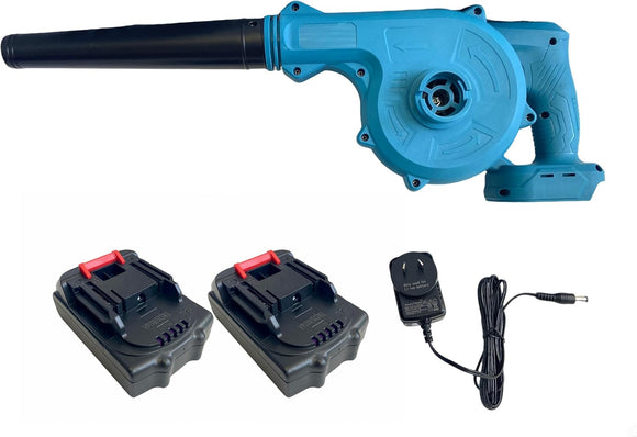 Cordless Electric Leaf Blower and Vacuum – 2-in-1 Dust and Debris Remover for Home, Car, and Outdoor Use – Lightweight, Rechargeable and Powerful