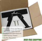 RV Step Stabilizer Kit - Trailer & RV Jack Folding Stabilizer with Adjustable Height/Angle, Non-Slip Pads