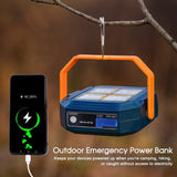 2400mah Solar Camping LED Lantern USB-C Charging & Powerbank