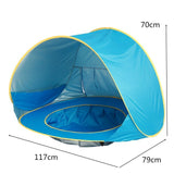 Outdoor Foldable Beach Tent Portable Sun' Shade Shelter Pool for Kids Baby Toys