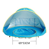 Outdoor Foldable Beach Tent Portable Sun' Shade Shelter Pool for Kids Baby Toys