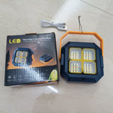 2400mah Solar Camping LED Lantern USB-C Charging & Powerbank