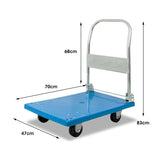 Platform Truck Push Dolly Platform Truck Trolley Heavy Duty