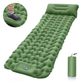 Self Inflating Mattress Camping Hiking Airbed Mat Sleeping with Pillow Bag Camp