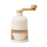 Manual Shaved Ice Maker Small Ice Crusher Snow Cone Machine for Desserts & Drinks