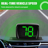 Universal HUD Head UP Display GPS Speedometer Digital Car Gauge Speedo KMH USB