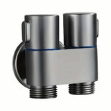 1-In-2-Out Dual Control Valve Handheld Toilet Faucet Sprayer Douche Bidet Spray