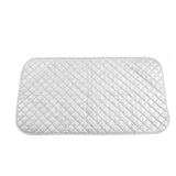 TRAVEL IRONING MAT: PREMIUM QUILTED MAGNETIC PORTABLE FOLDING PAD 60x55CM