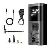150PSI Cordless Tire Inflator Air Pump w/ LED Light & Digital Gauge