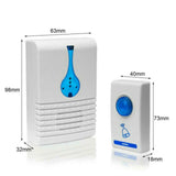 WIRELESS DOOR BELL DOORBELL DIGITAL CORDLESS PORTABLE 36 CHIME 100M RANGE DM