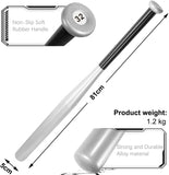 Olisicht Baseball Bat Steel 32 in Black with Carry Bag