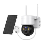 Solar Security Camera Battery Powered Outdoor Wireless WiFi CCTV PTZ Camera IP