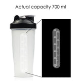 700ml Shaker Ball Sport Bottle Cup GYM Protein Supplement Drink Blender Mixer
