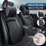 Car Seat Memory Foam Lumbar Back Pillow Support