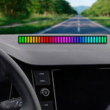 Voice Sound Activated Rhythm Bar Music Car Light Party Strip 32LED RGB Tube Lamp