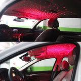 Car USB Roof LED Star Party Lights Atmosphere Starry Sky Night Projector Lamps