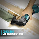 Brushless Cordless Multi Tool Set Cordless Oscillating Tool Makita 18v Battery