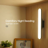 Magnetic LED Reading Desk Lamp Table Stepless Dimming Hanging Night Light