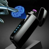 Electric Flameless Windproof USB Rechargeable Dual Arc Plasma Lighter Lighters