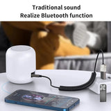 Wireless Bluetooth 5.1 Receiver Dongle Car AUX Music 3.5mm Adapter Cable