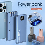 4IN1 Power Bank Mini USB Pack Battery Charger Portable For Mobile Phone