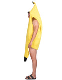 Adult Banana Body Suit Costume Unisex Outfit One Size Fits Halloween Fancy Dress