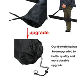 Olisicht Baseball Bat Steel 32 in Black with Carry Bag