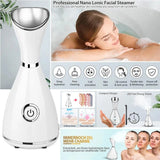 Nano Ionic Face Steamer Facial Humidifier Spa Mist Unclogs Pores Moisturizing