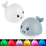 Whale Baby Bath Toys Automatic Water Spray Bath Toys with LED Lights