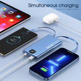 4IN1 Power Bank Mini USB Pack Battery Charger Portable For Mobile Phone