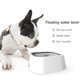 1.5L Pet Dog Cat Water Bowl No Spill Slow Feeder Dispenser Dust Free Non-Slip