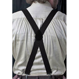 35/50mm Extra Wide Men's Adjustable Elastic Suspenders Clip On Braces Trouser