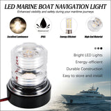 12V LED Marine Boat Navigation Light – Stern Yacht Signal Lamp for Sailing