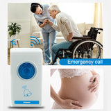 WIRELESS DOOR BELL DOORBELL DIGITAL CORDLESS PORTABLE 36 CHIME 100M RANGE DM