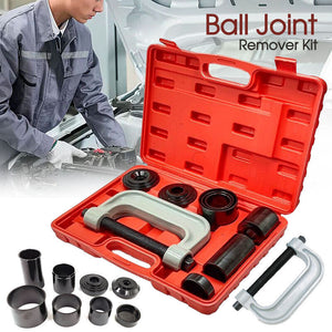 10pc Ball Joint Press Service Kit Remover Separator Adaptor 4x4 Garage Tool