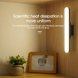Magnetic LED Reading Desk Lamp Table Stepless Dimming Hanging Night Light