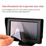 Car Rear View Kit 4.3" TFT LCD Monitor + IR Waterproof Parking Reversing Camera