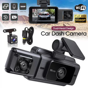 1080P Car Dash Camera Video DVR Recorder Front and Rear Night Vision Dual Cam